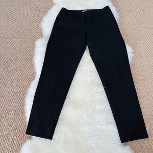 Talbots Pants Womens 8 Black Straight-Leg Pants Size 8 Cotton/Spandex Blend
